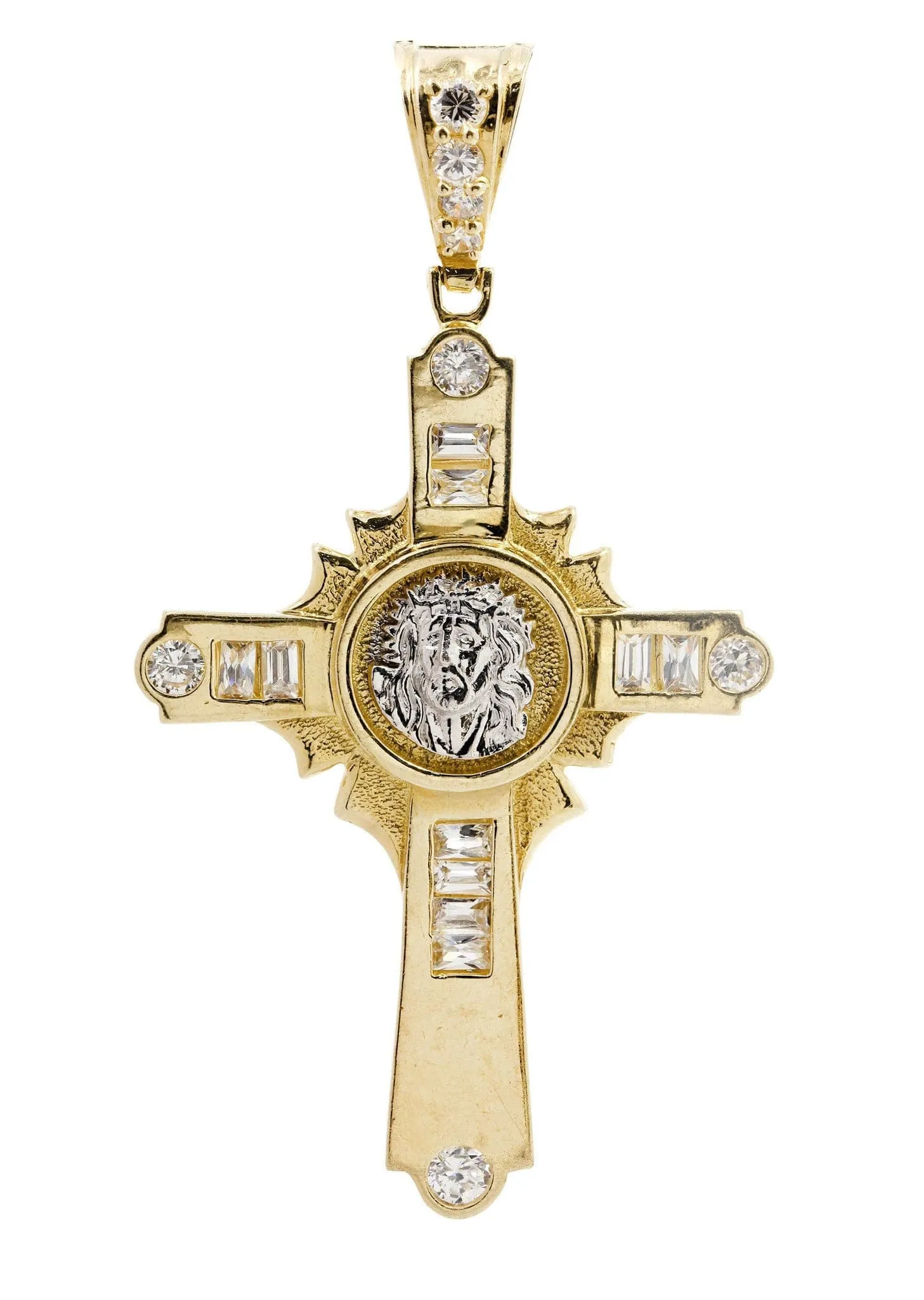 10K Gold Cross Pendant  |  13.5 Grams