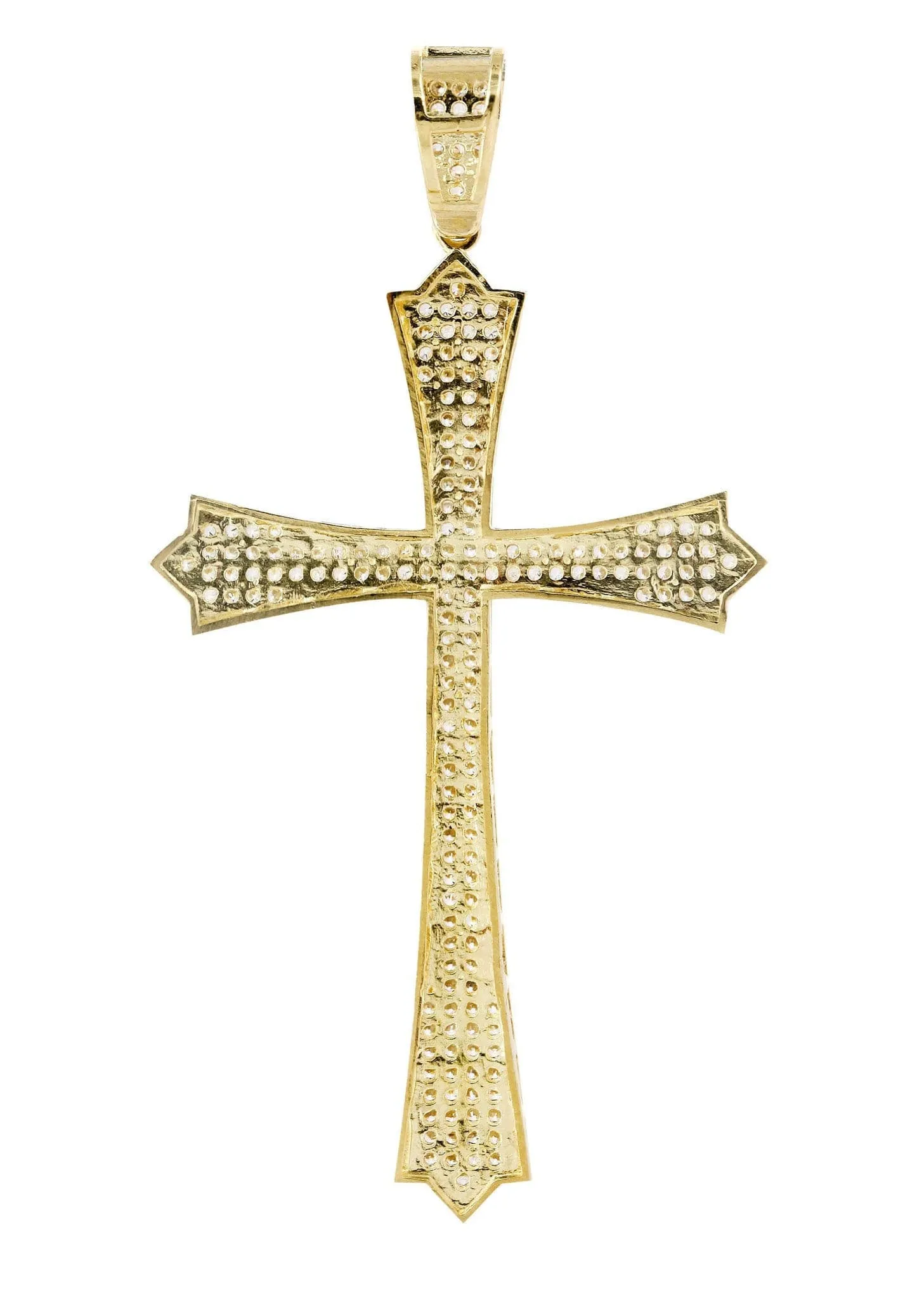 10K Gold Cross Pendant  |  6.3 Grams