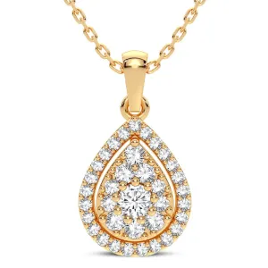 14K 0.30CT DIAMOND PENDANT