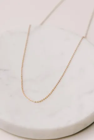 14k Gold Charm Chain