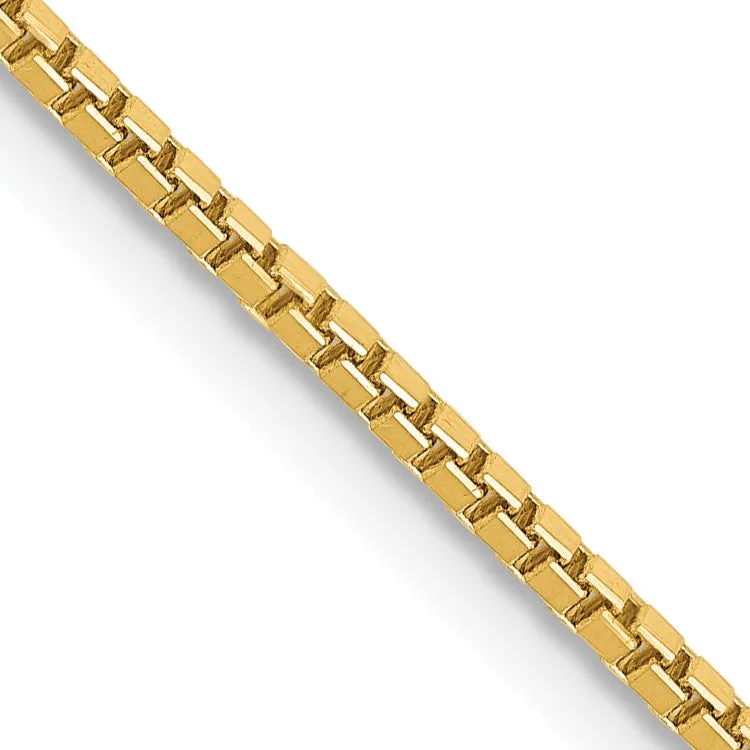 14KT Yellow Gold 26-inch 1.3MM Box Chain