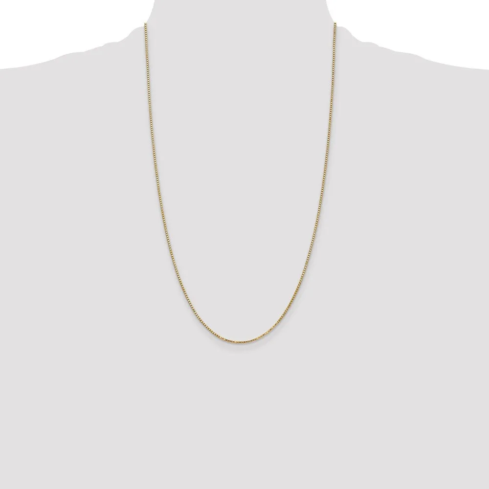 14KT Yellow Gold 26-inch 1.3MM Box Chain