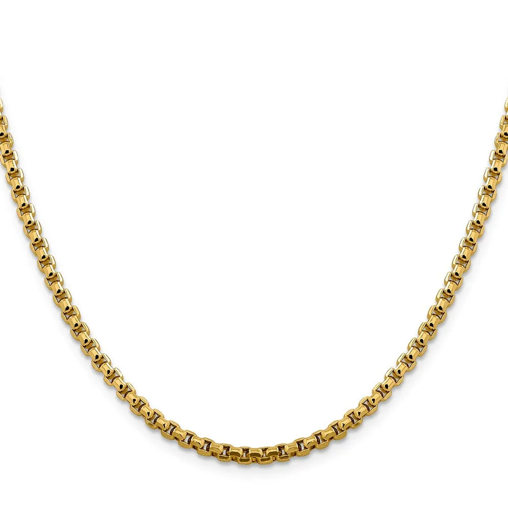 14KT Yellow Gold 26-inch 3.6MM Box Chain