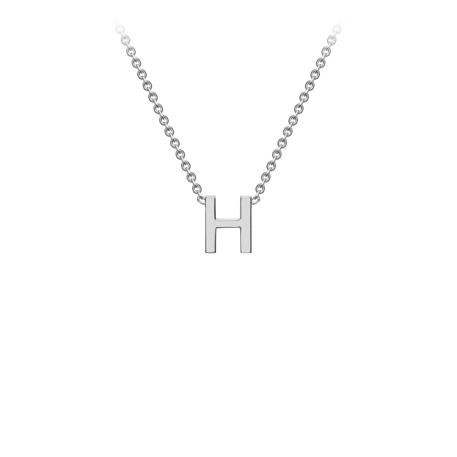 9K Gold 'H' Initial Necklace - 1.19.0157