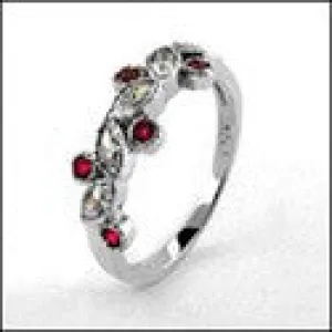 Anniversary Round Marquise Bezel Cubic Zirconia Cz Ring