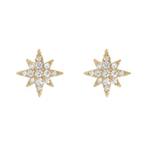 Aurora - Crystal Star Stud Earrings