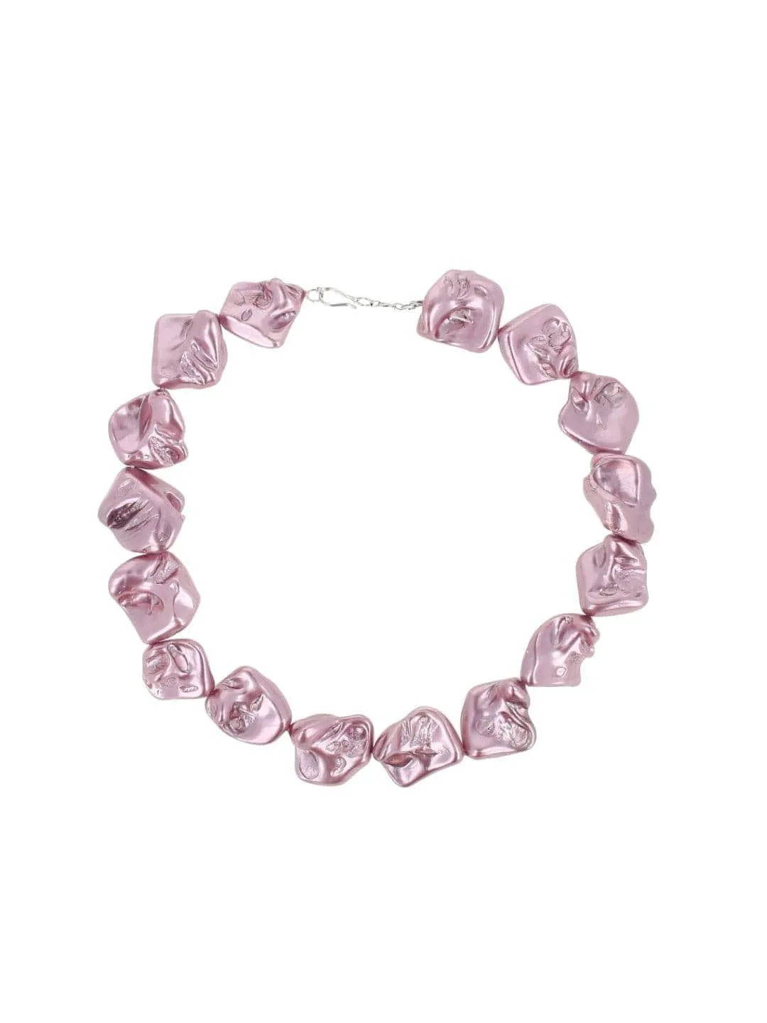 Baroque Statement Necklace Violet