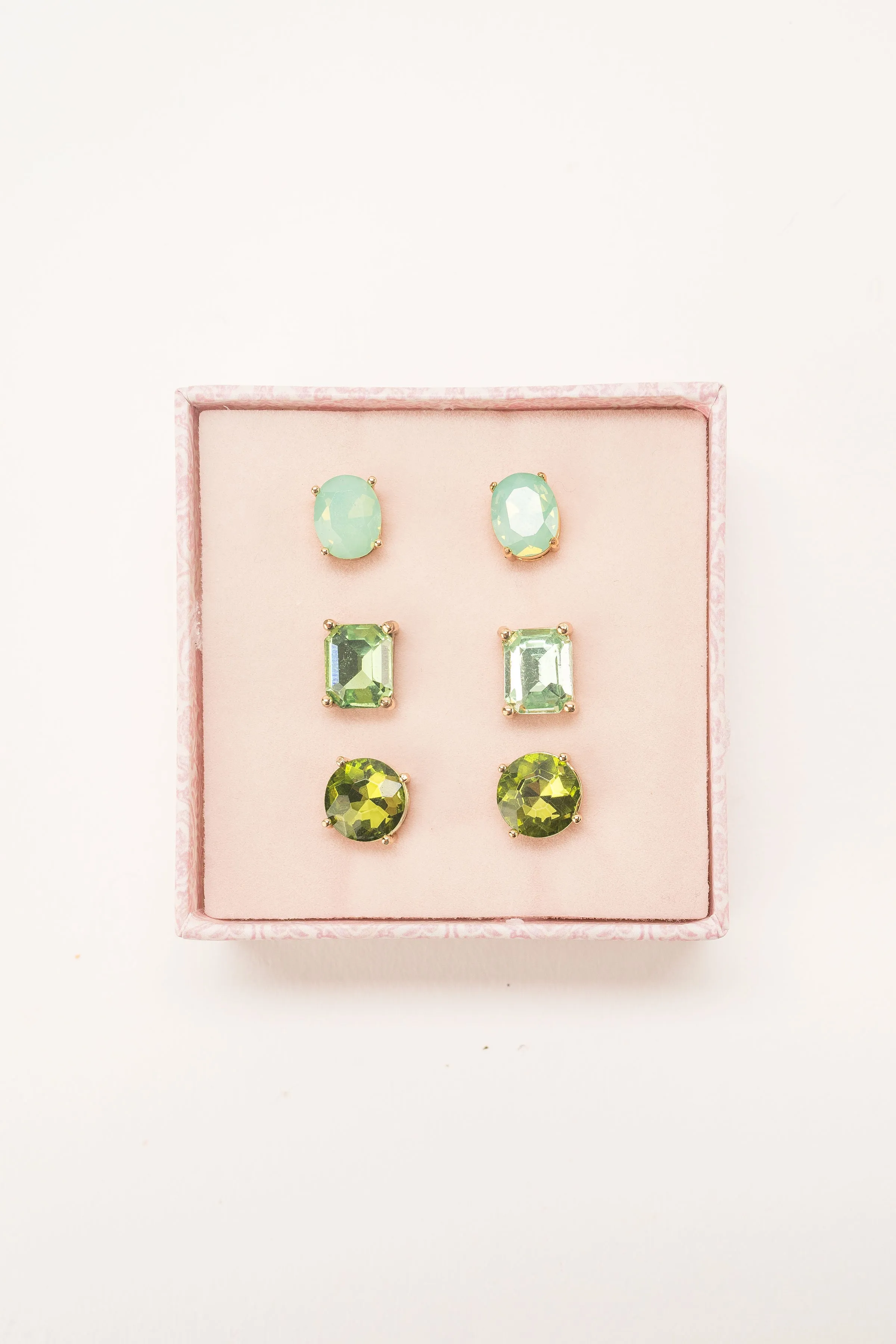 Bella Boxed Earring Trio