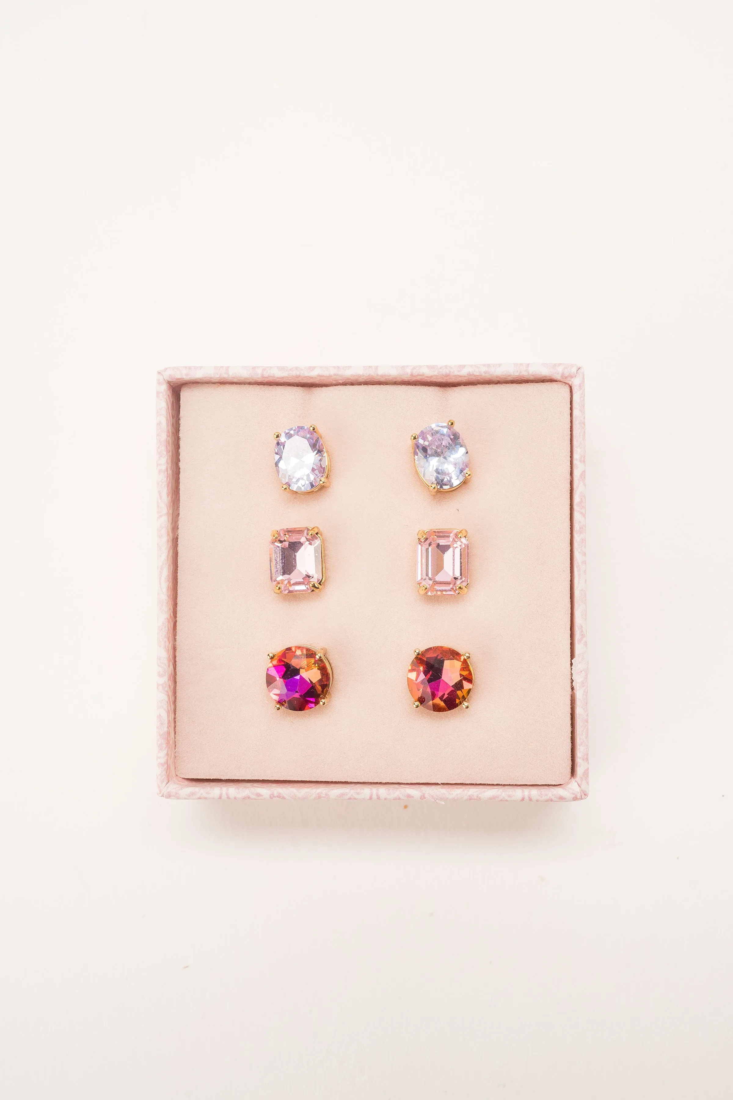 Bella Boxed Earring Trio