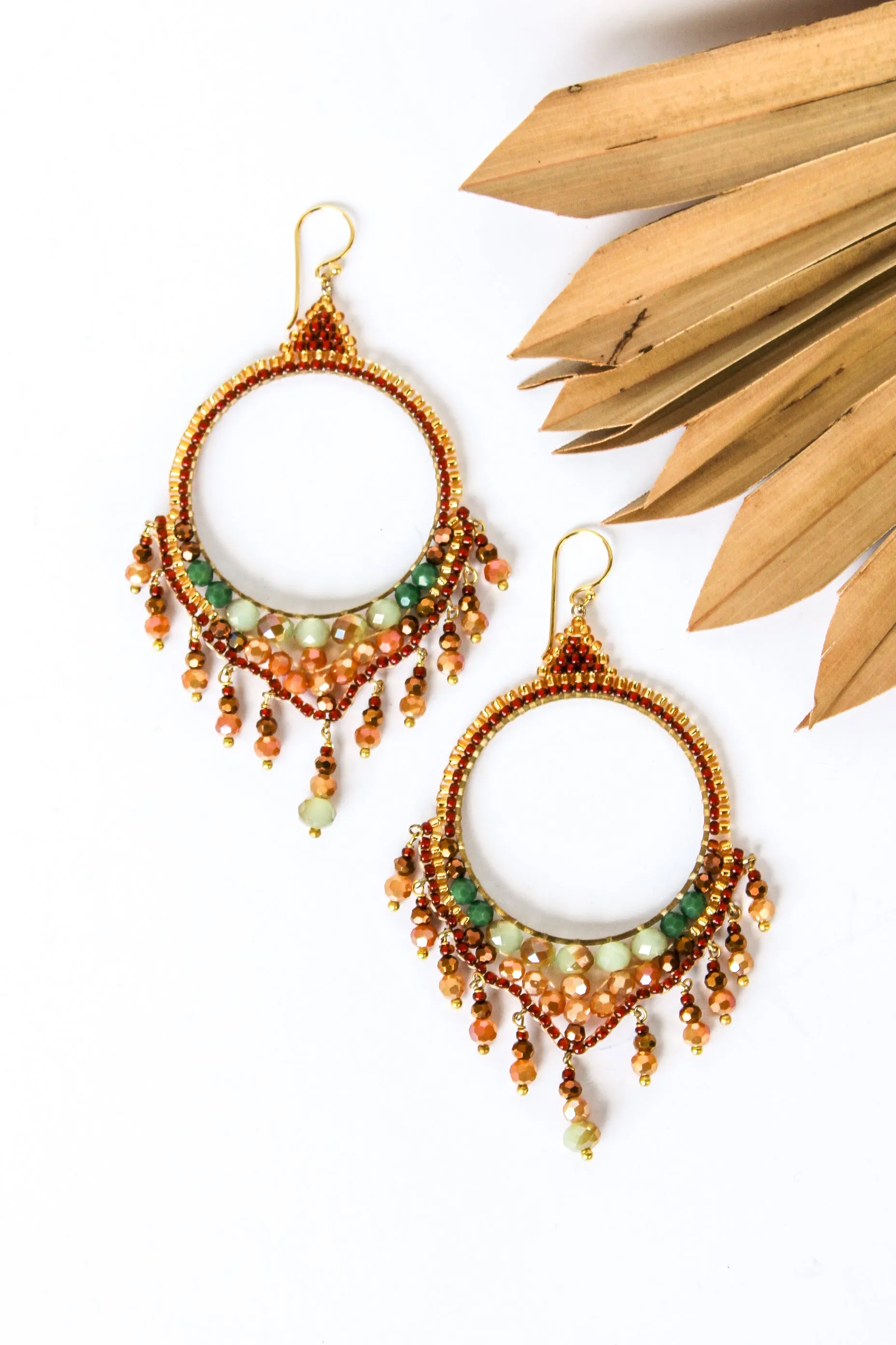 Bollywood Thai Chandelier Earrings