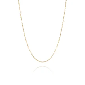 Cable Chain 18kt Yellow Gold - 1.2mm Wide