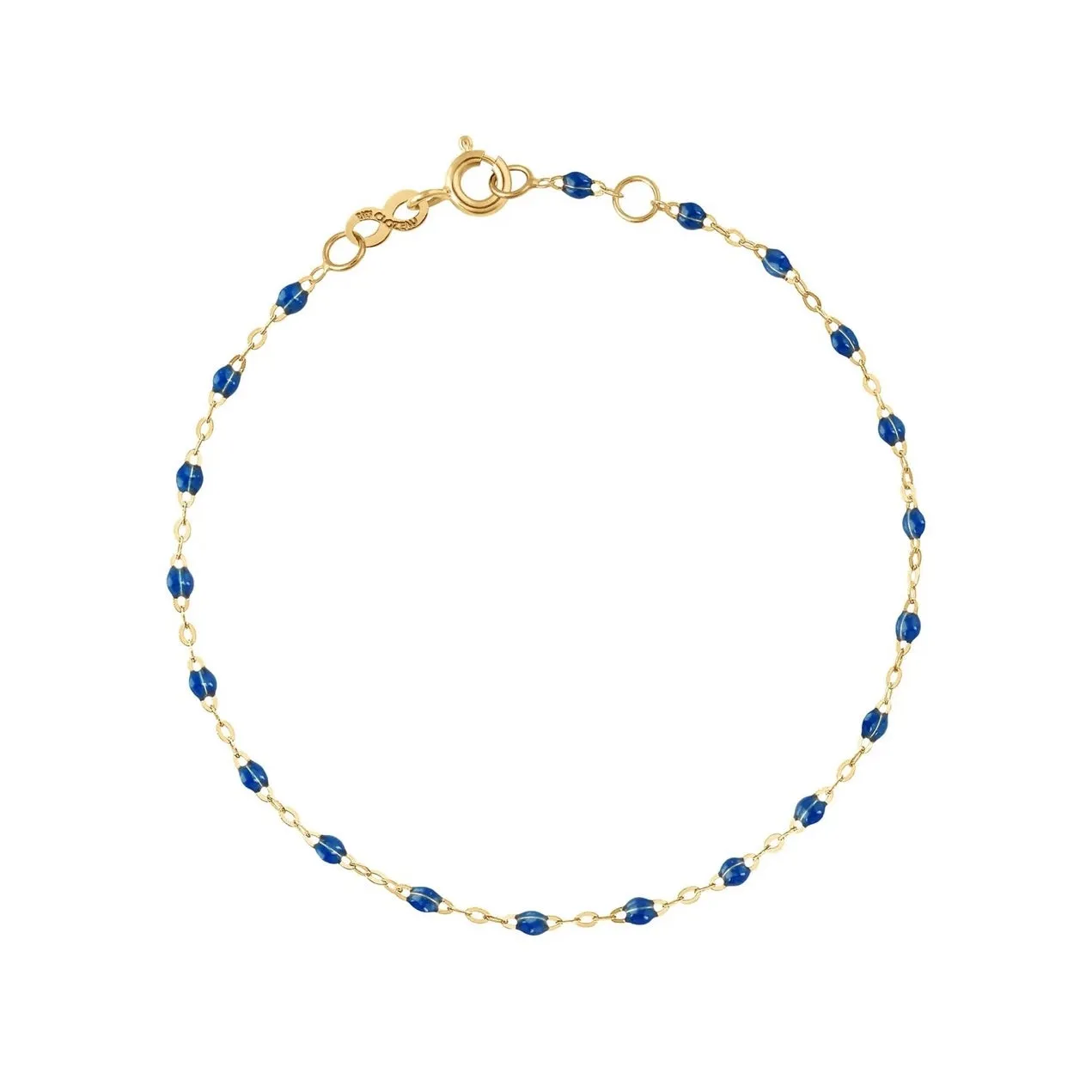 Classic Gigi Sapphire bracelet, Yellow Gold, 6.7"