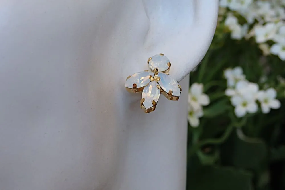 Crystal Opal Earrings