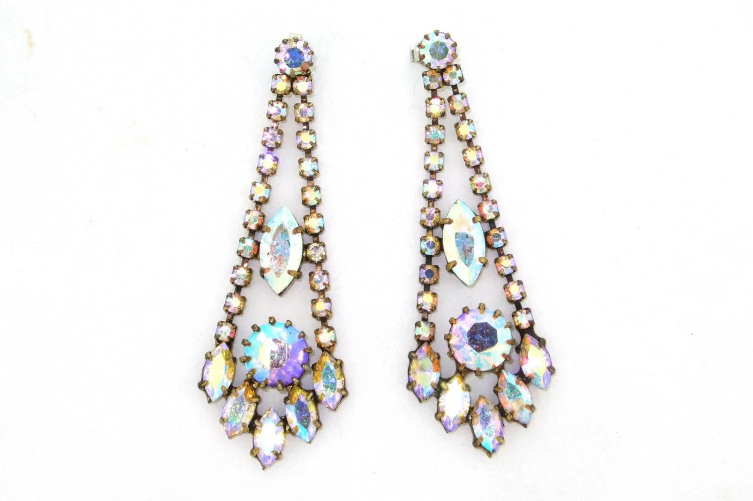 Crystal Opal Earrings