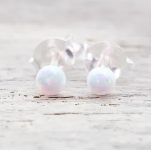 Dainty Opal Earrings