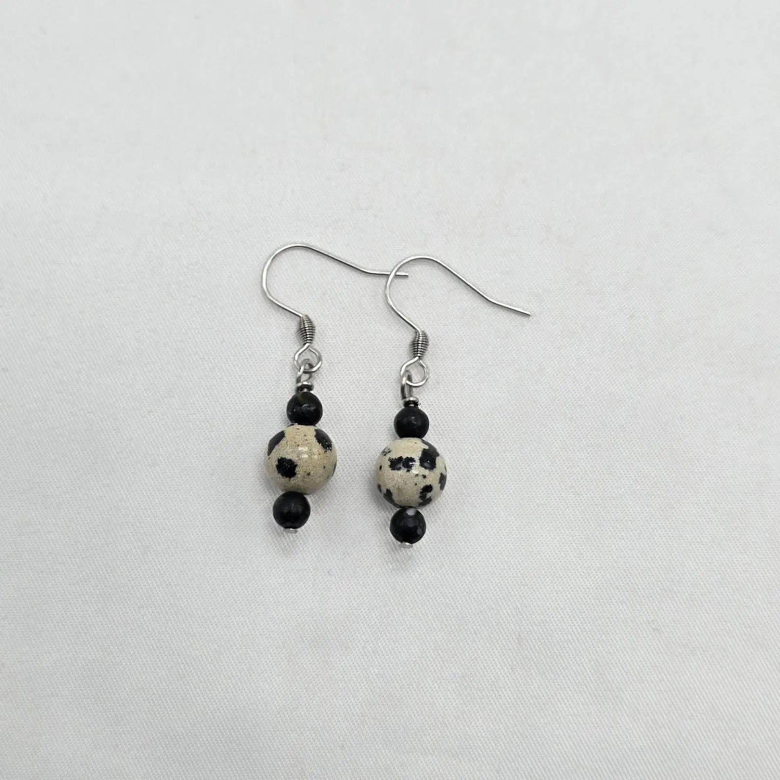 Dalmatian Jasper Earrings