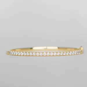 Diamond Set Bangle