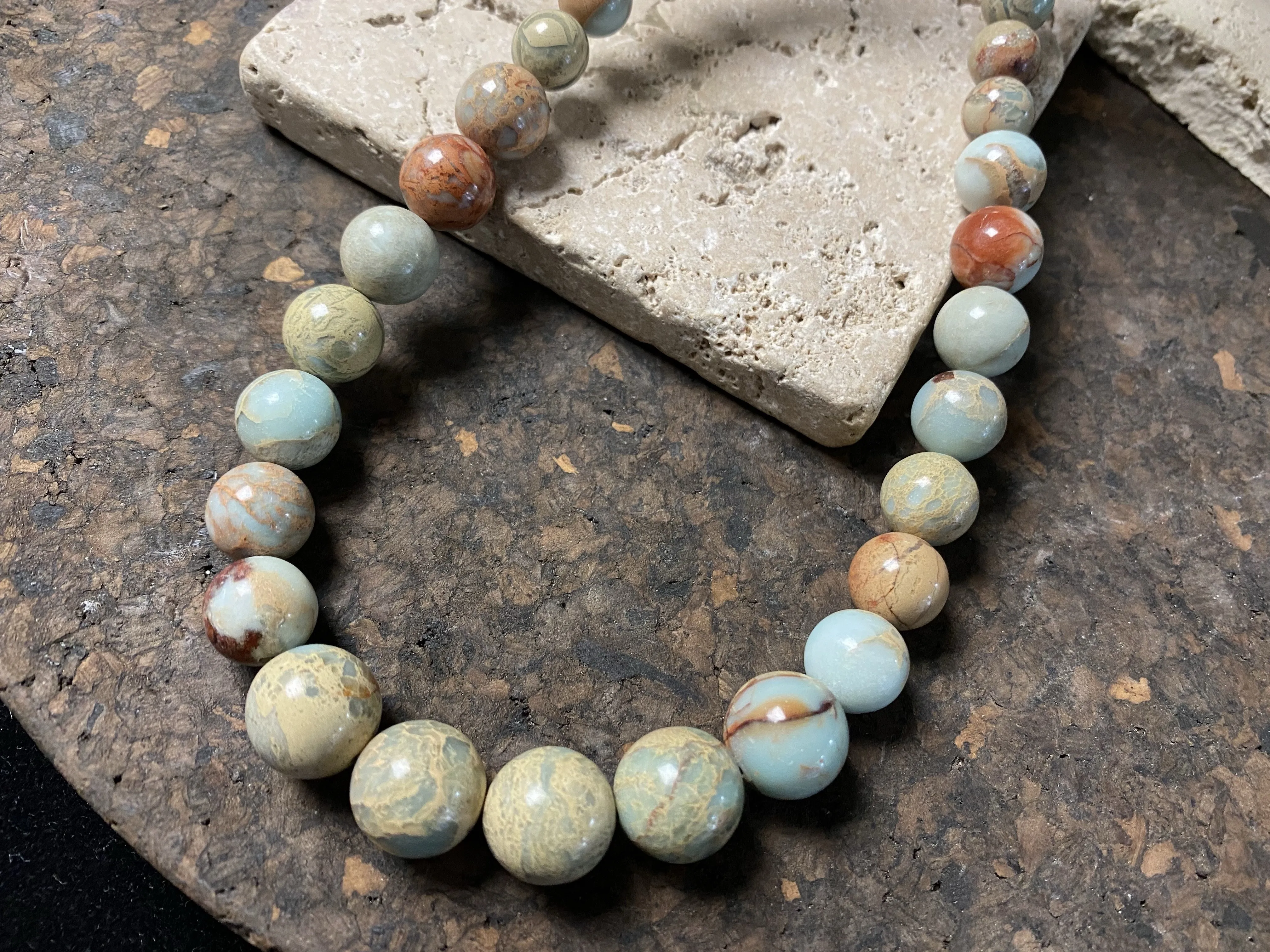 Ethiopian Opal Long Necklace