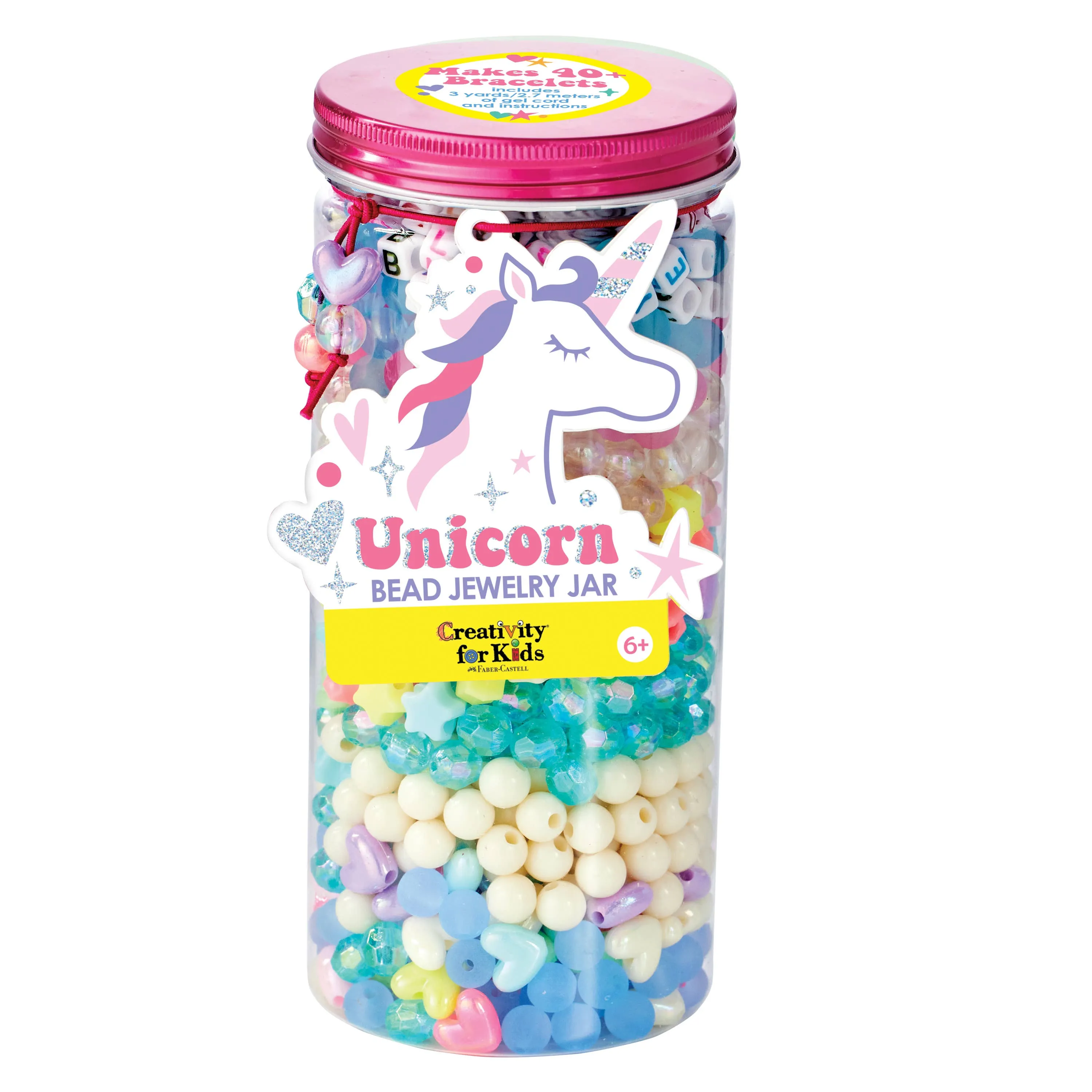 Faber-Castell - Bead Jewelry Jar Unicorn