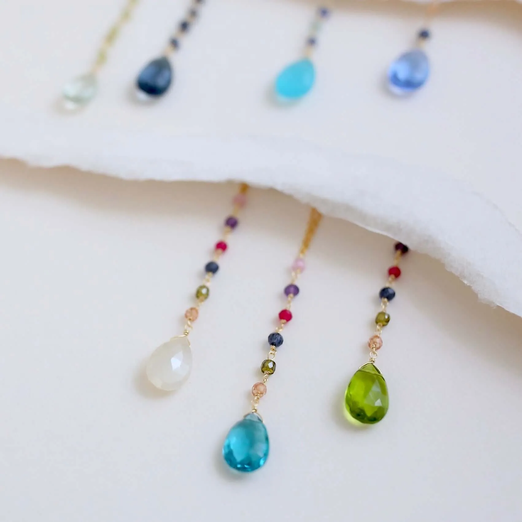 Gemstone Yoga Pendants