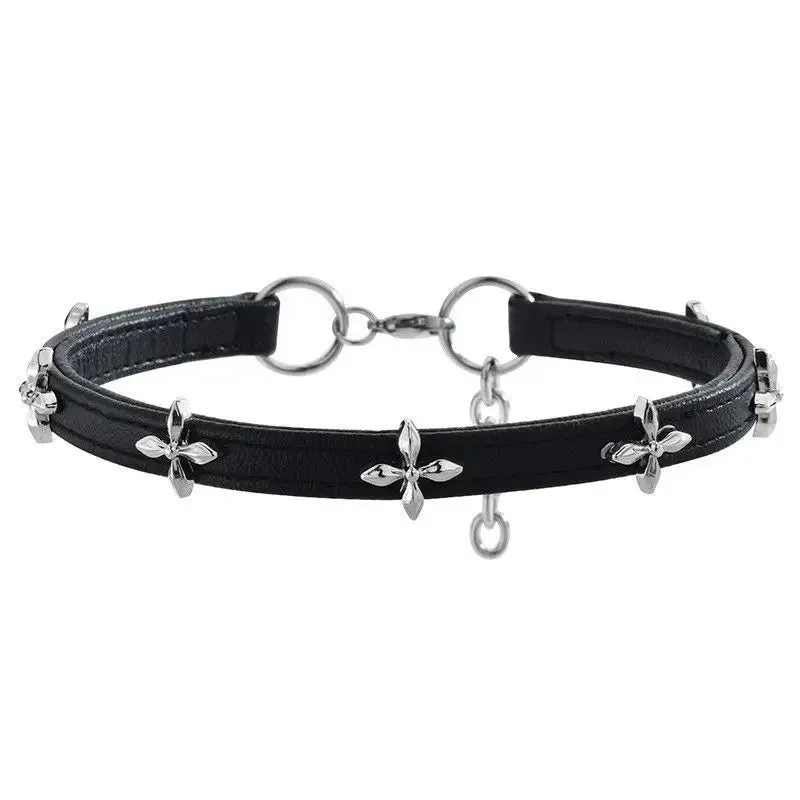 Gothic Ball Cross Choker