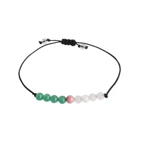 Heart Chakra Nylon Wish Bracelet