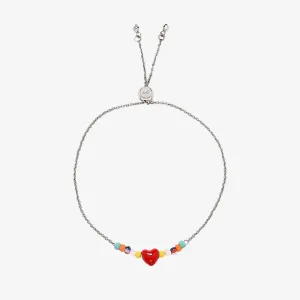 Heart Slider Bracelet