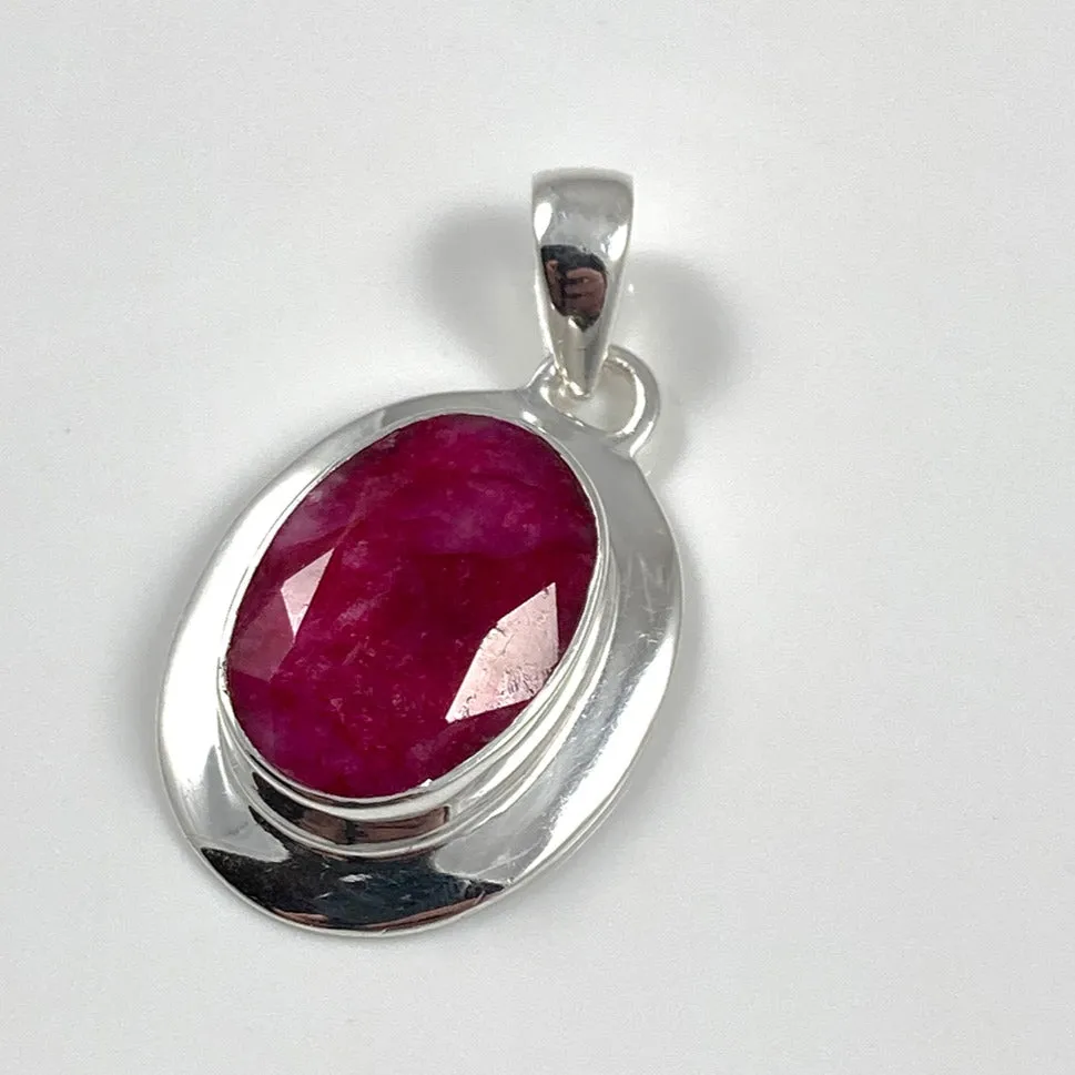 Indian Ruby Pendant