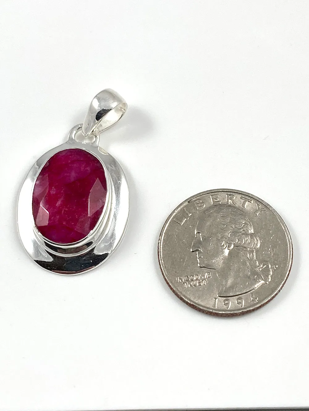 Indian Ruby Pendant