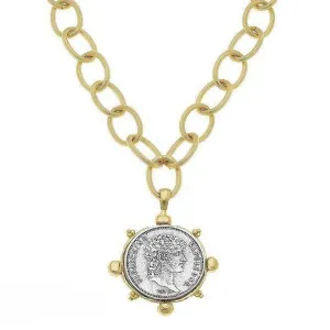 Italian Intaglio Chain Necklace