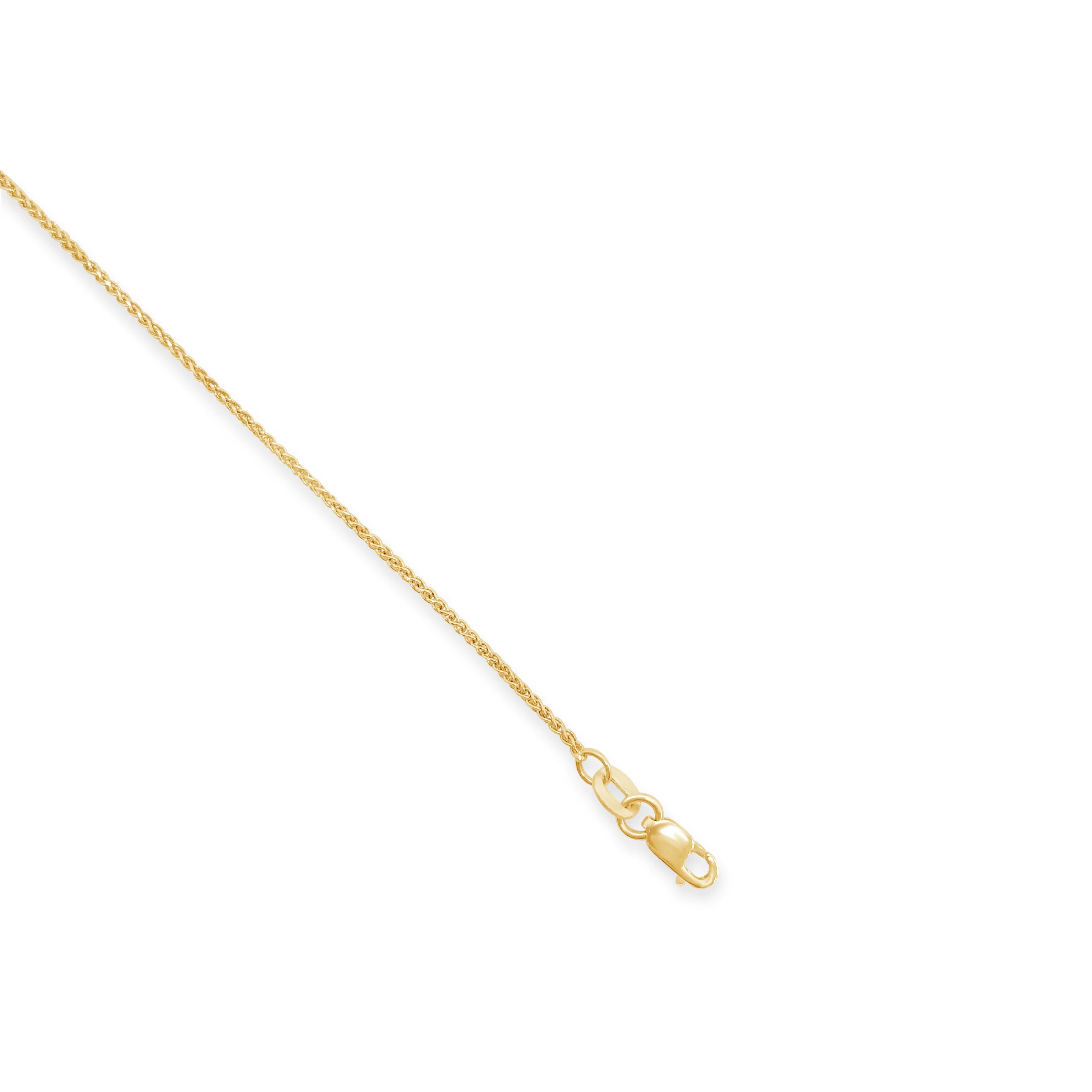 Italian Trace Link Chain-   18 Karat Gold