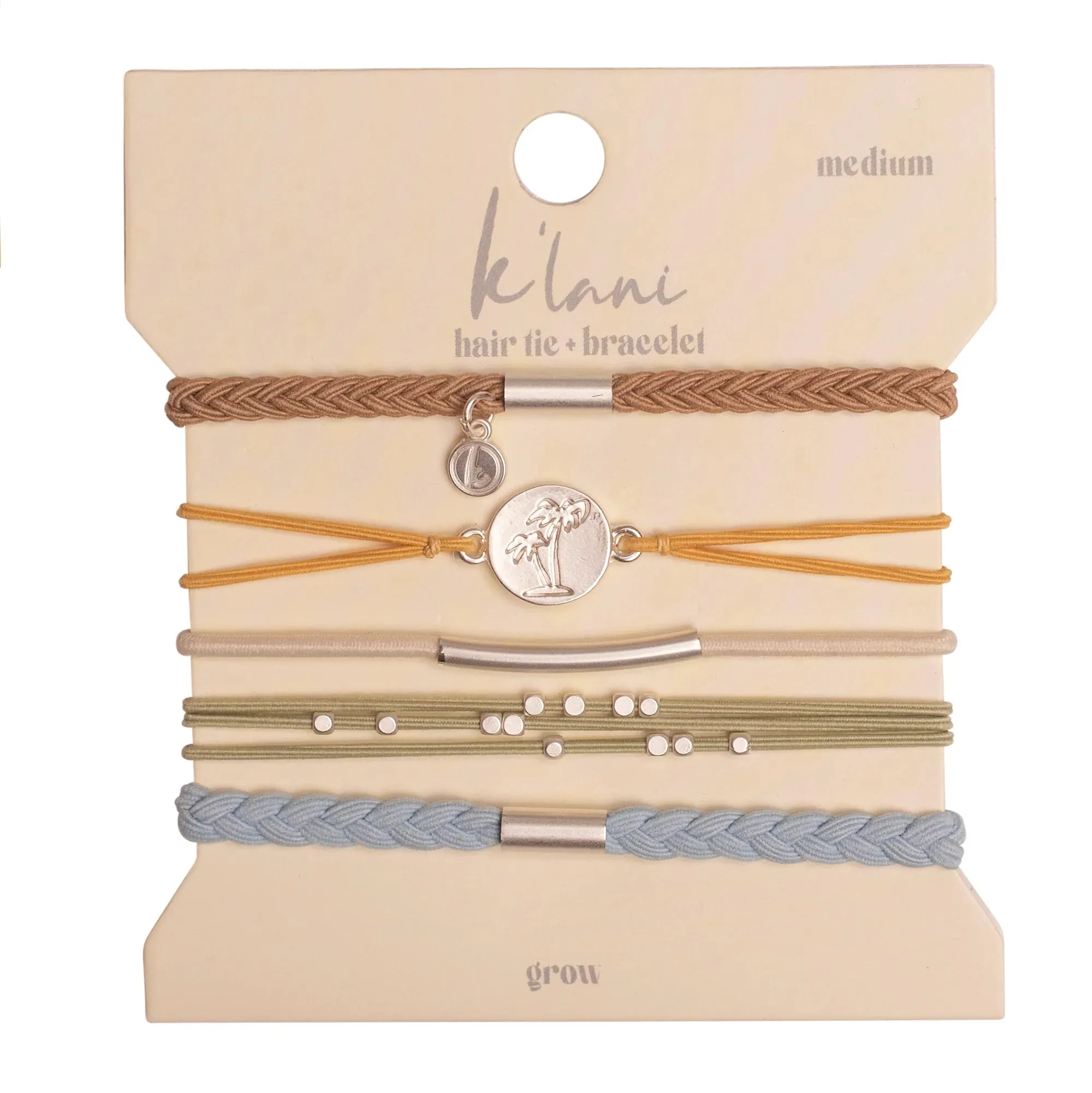 K'lani "Grow" Hair Tie Bracelets - Various Sizes