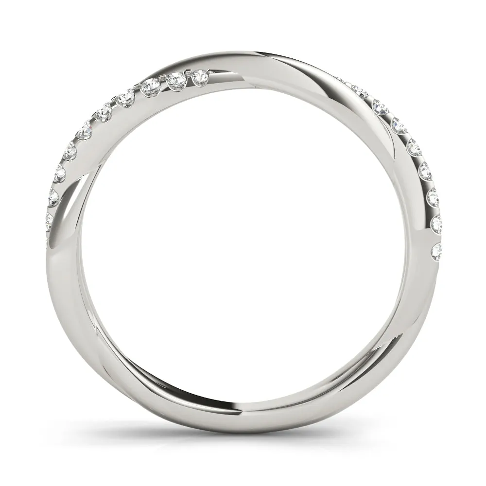 Ladies Anniversary Wedding Band 51121