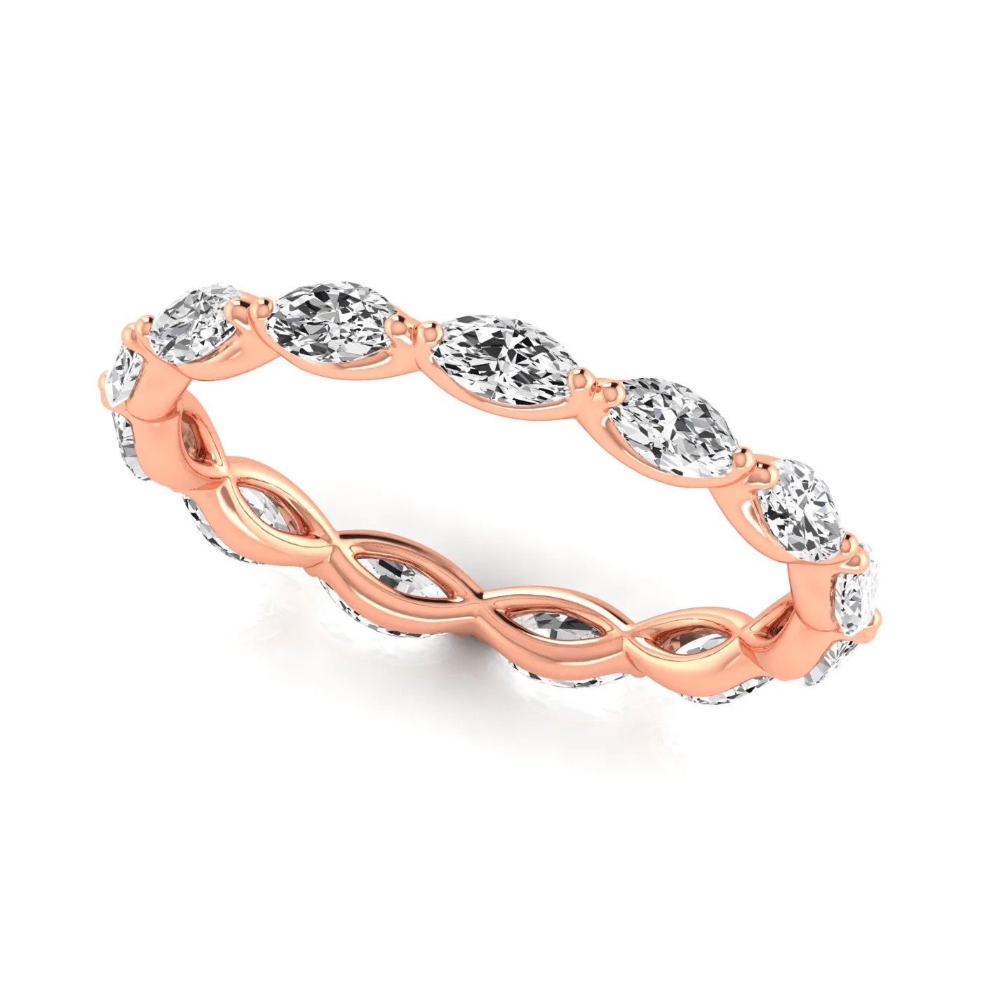 Ladies Eternity Wedding Band ET-MQ