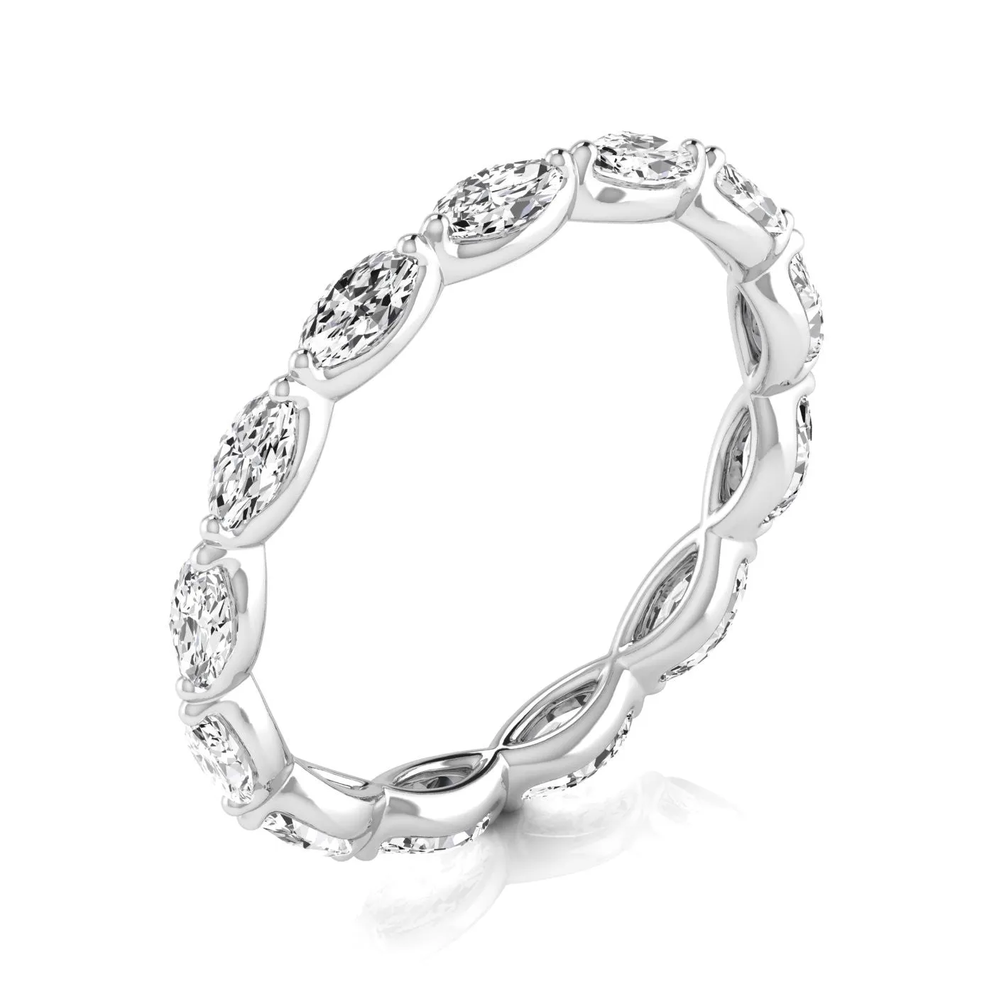 Ladies Eternity Wedding Band ET-MQ