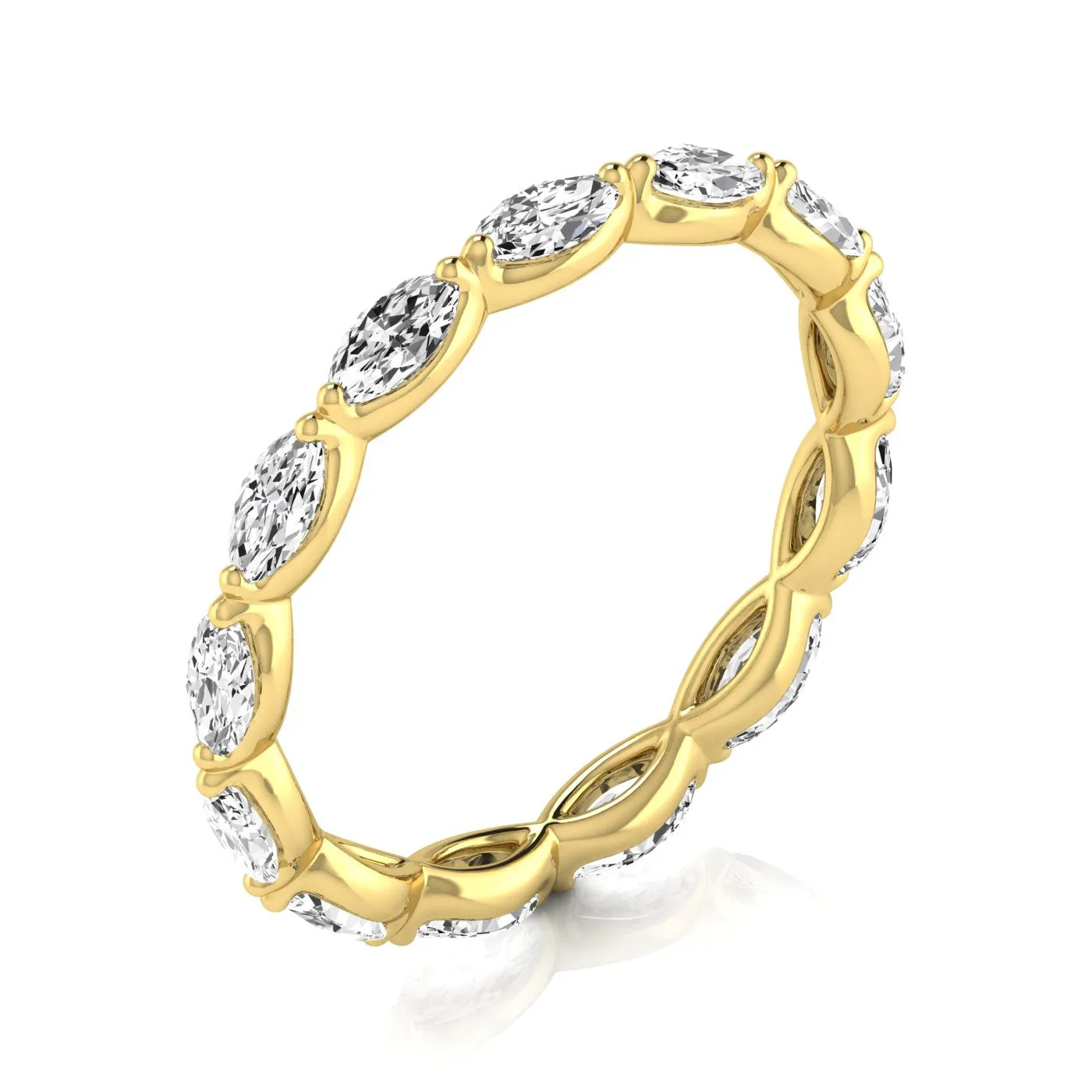 Ladies Eternity Wedding Band ET-MQ