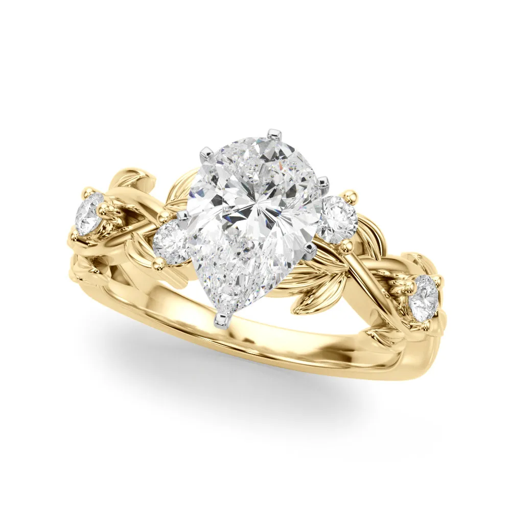 Ladies  Pear Engagement Ring 51240