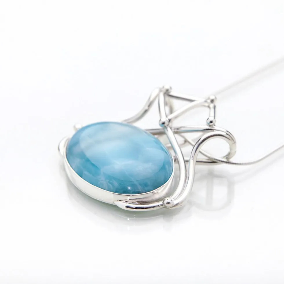 Larimar Pendant Caroline