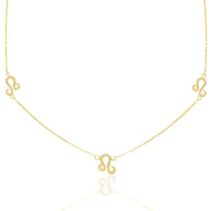 Leo Necklace - Yellow Gold