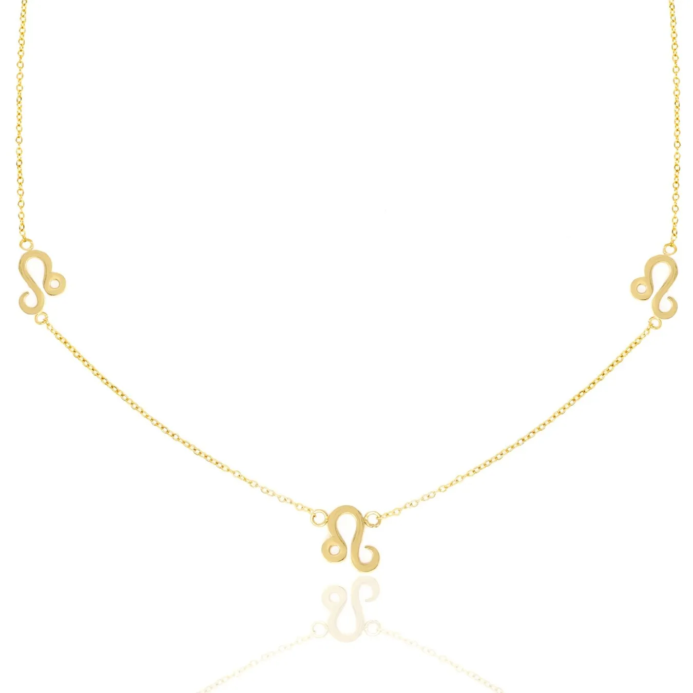 Leo Necklace - Yellow Gold