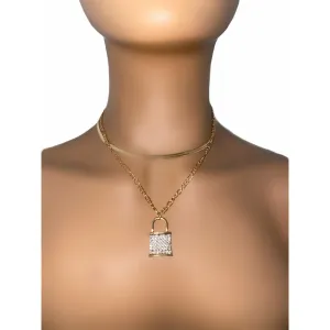 Lock Me Down Necklace