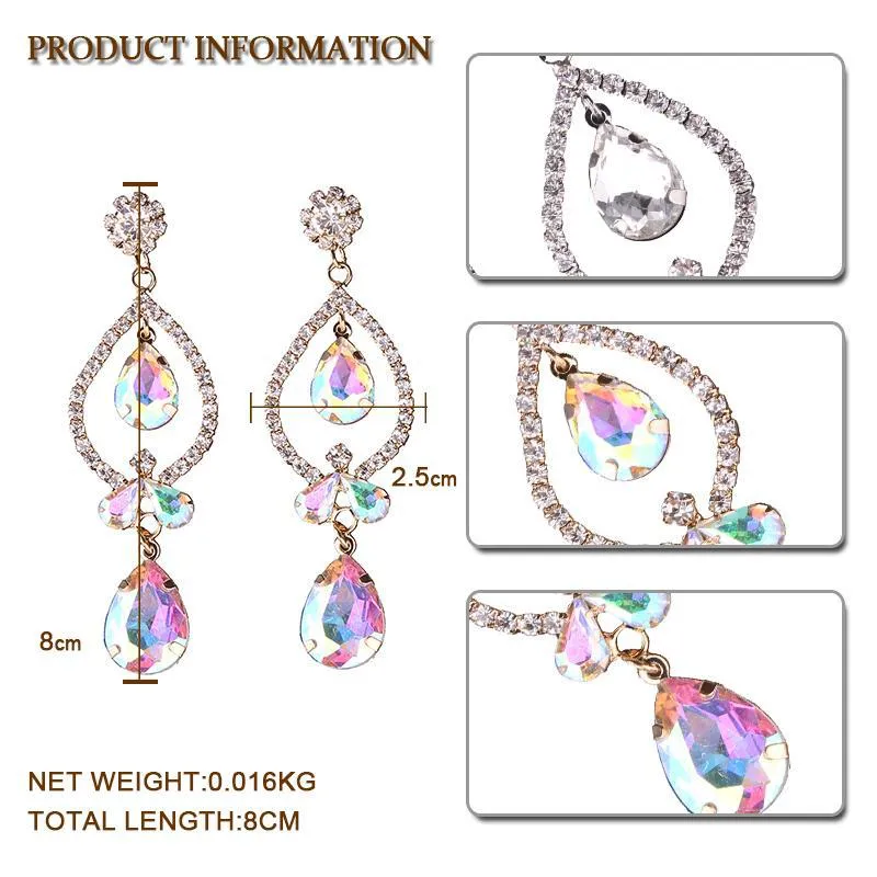 Luminous Drop Earrings