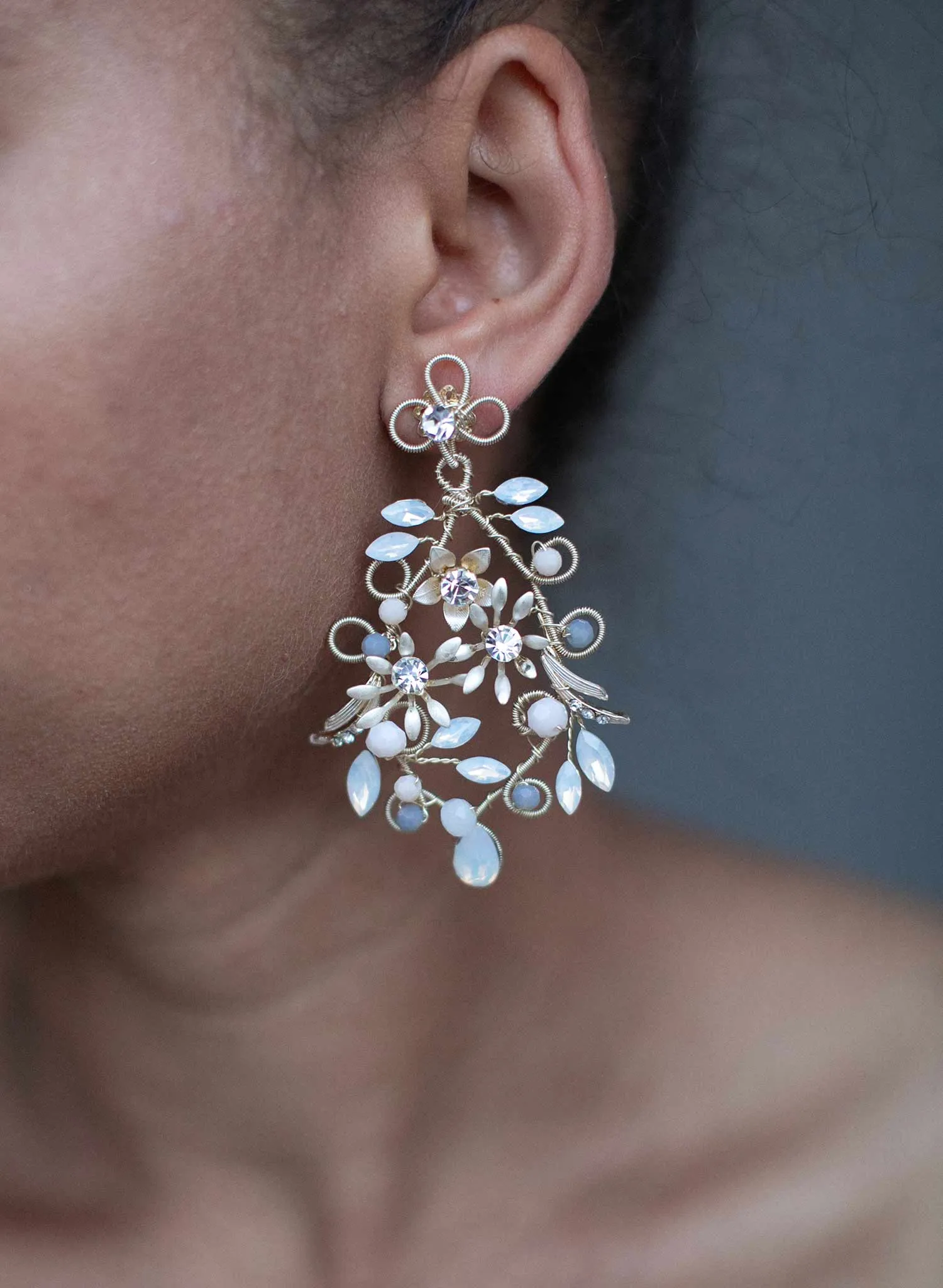 Mermaid's chandelier earrings - Style #911