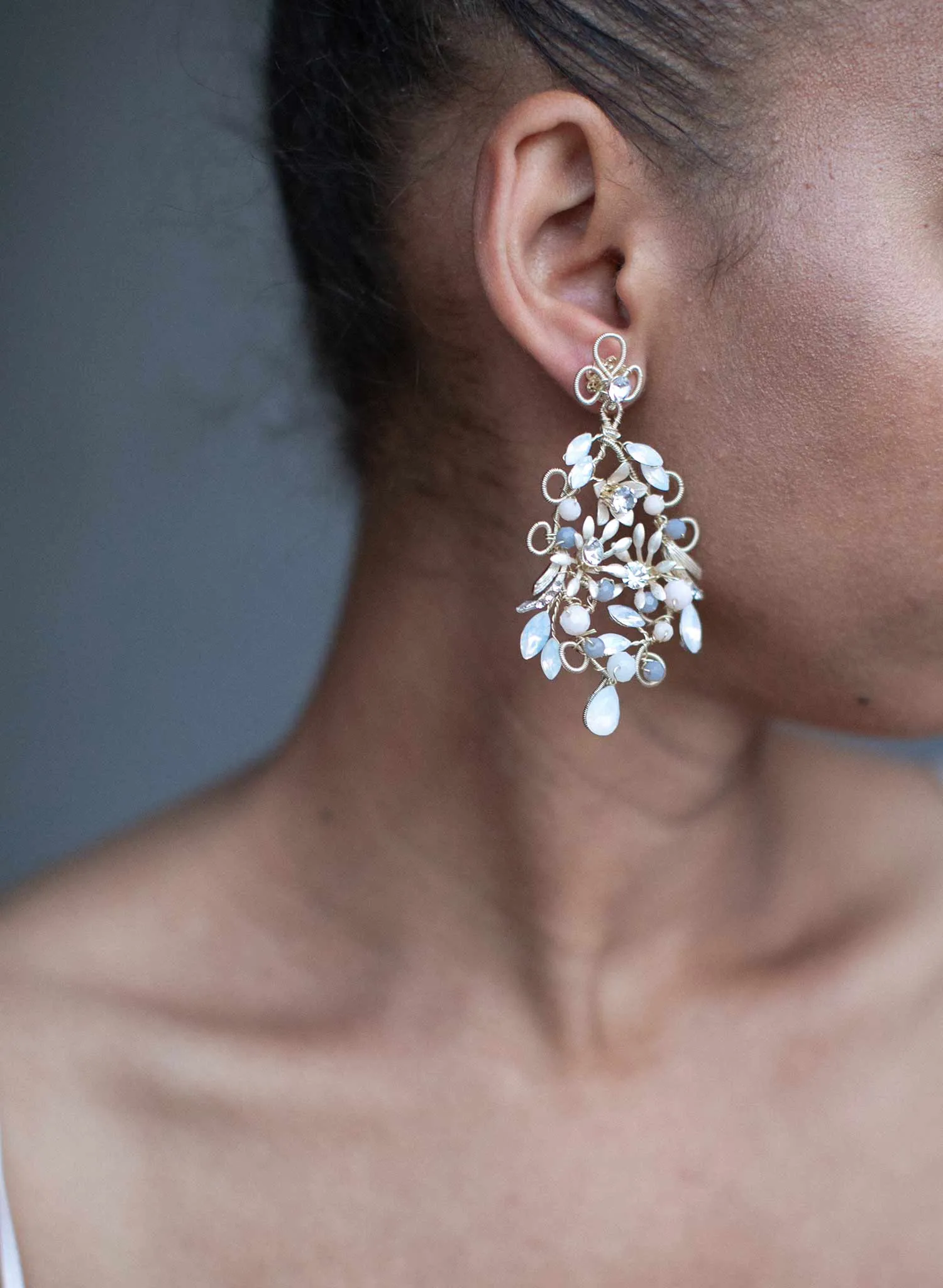 Mermaid's chandelier earrings - Style #911