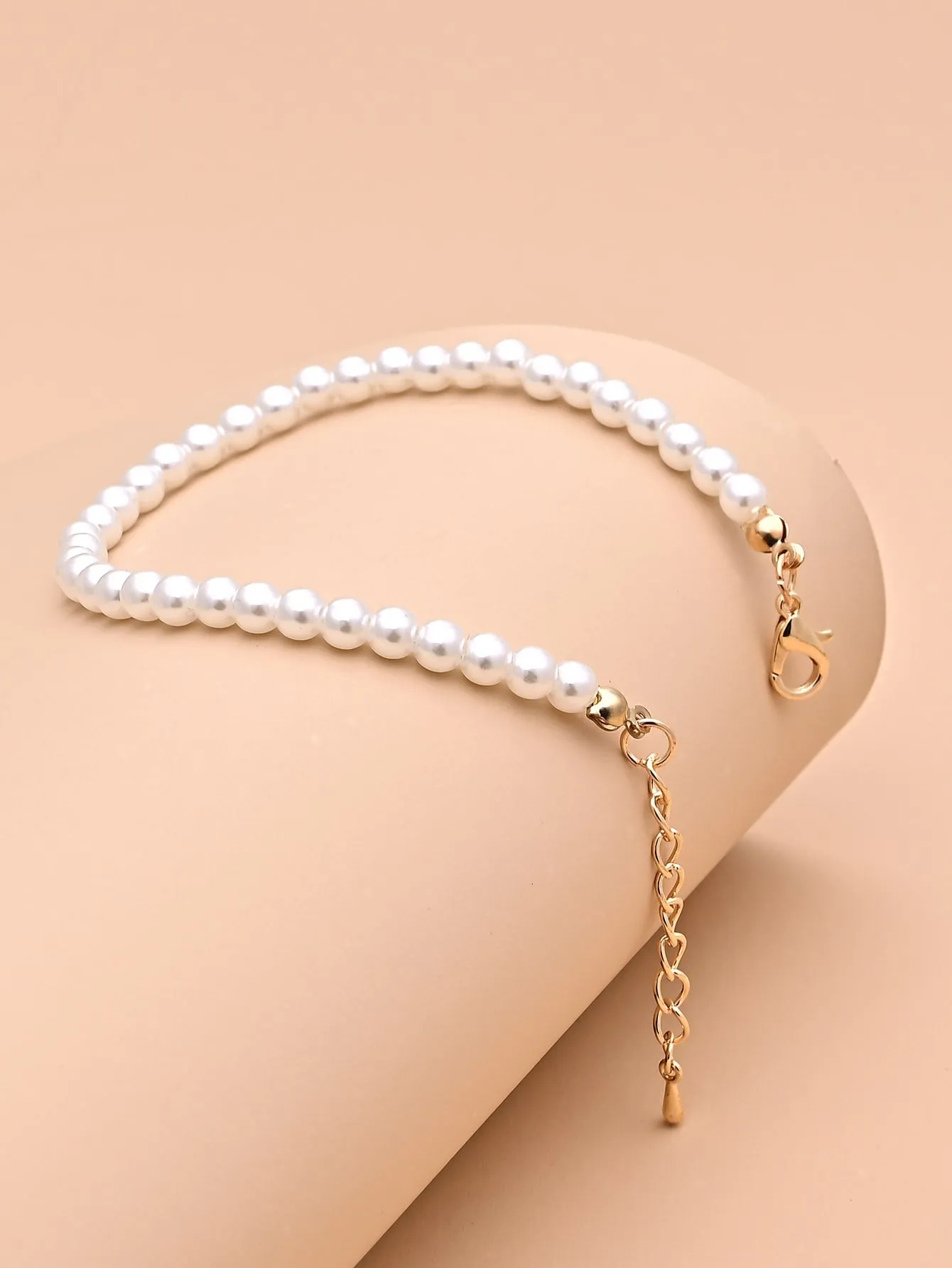 Minimalist Pearl Beaded Bracelet for Women Crafted Jewelry Stackable Bracelets