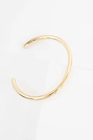 Minimalist Stainless Steel Cuff Bracelet