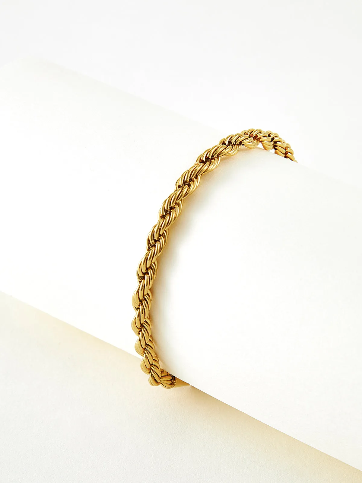 Minimalist Twist Bracelet