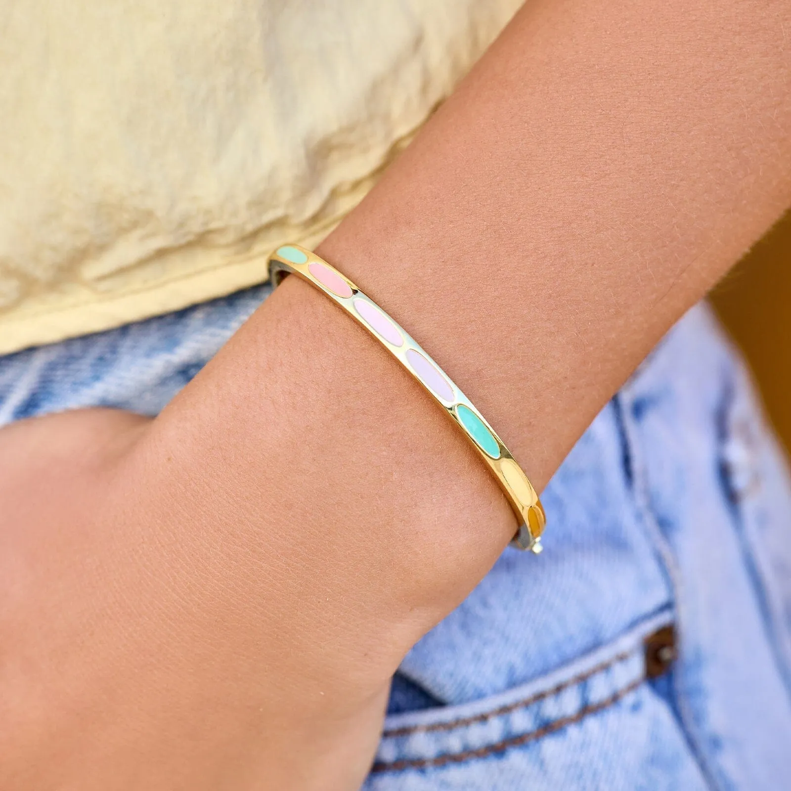 Ombre Rainbow Bangle