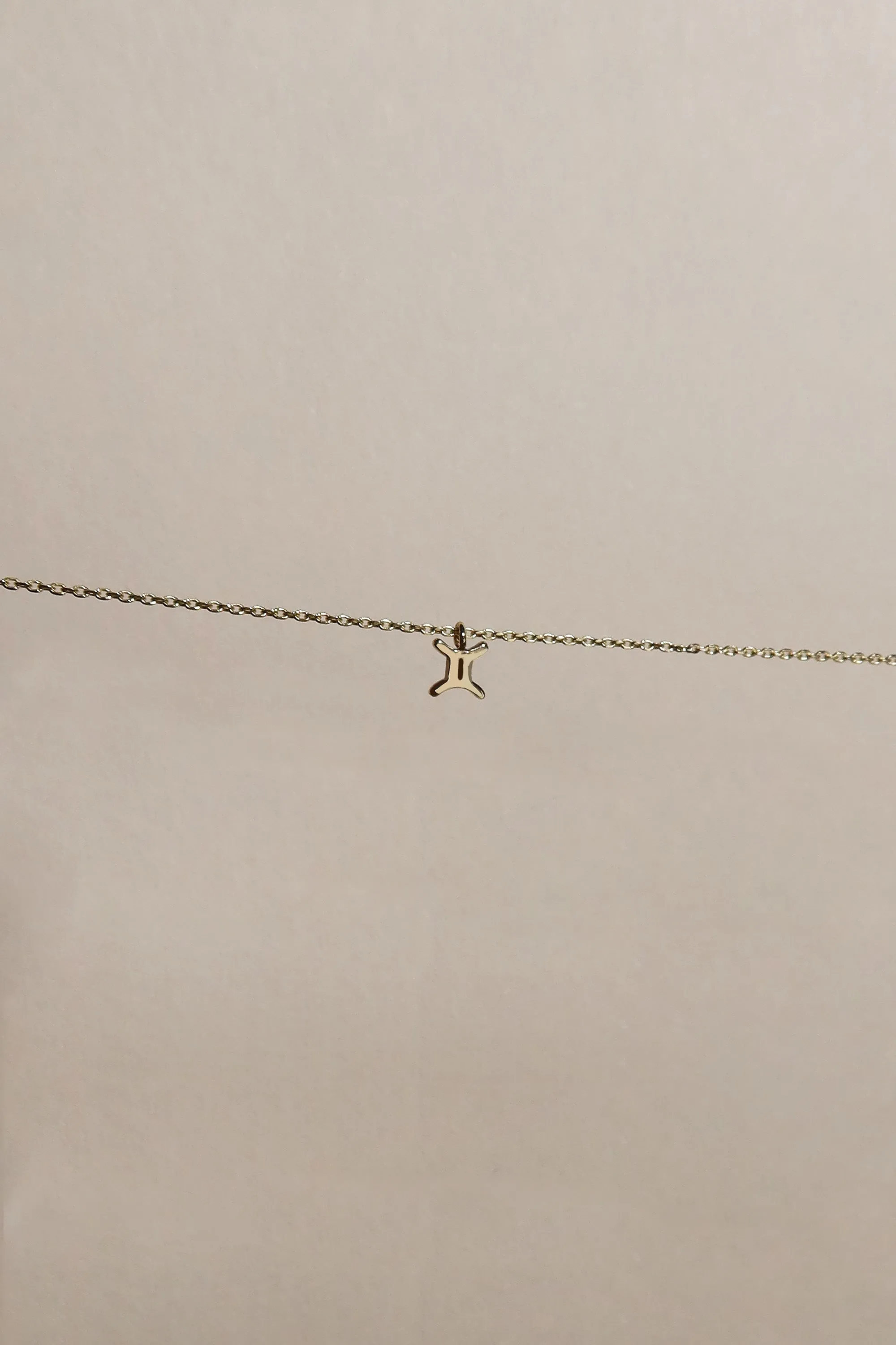 PETITE GEMINI ZODIAC NECKLACE