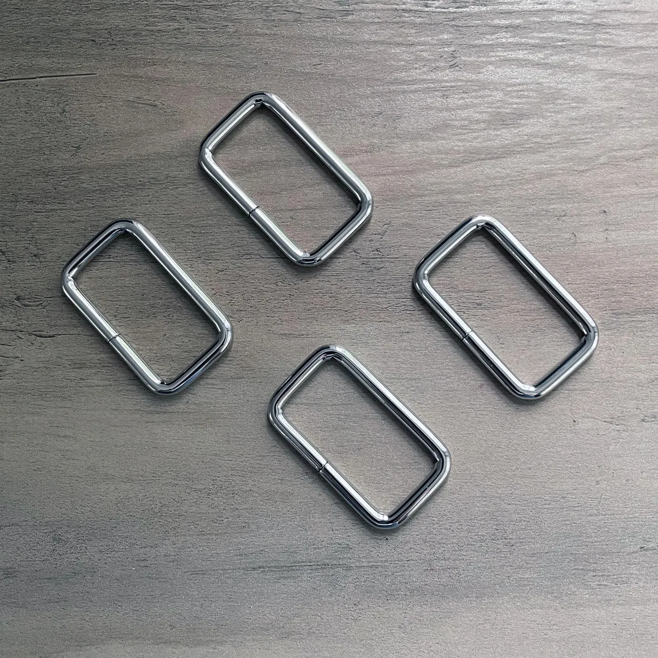 Rectangular Rings - 1.5 inch (4pc) (New)